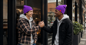 McDonalds US beanie for Ronald McDonald House Charities