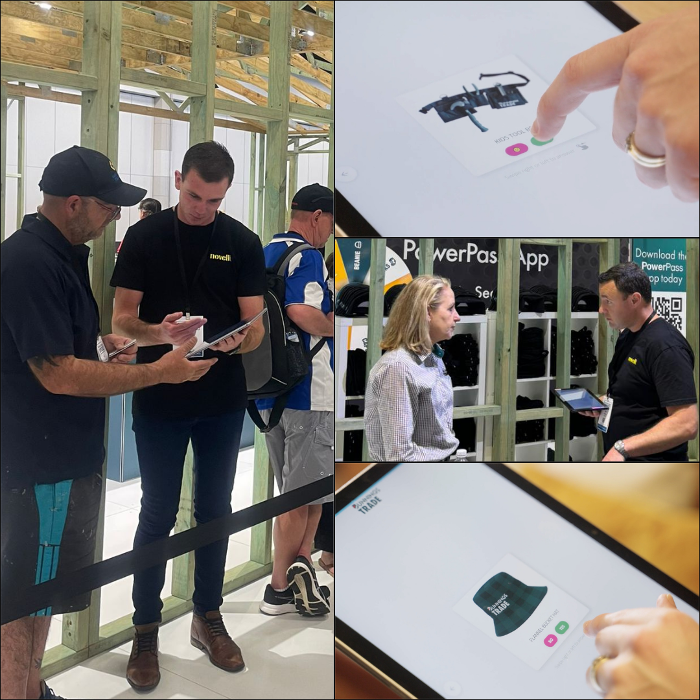 Images of Novellis Bunnings Trade survey at Bunnings Pro events 