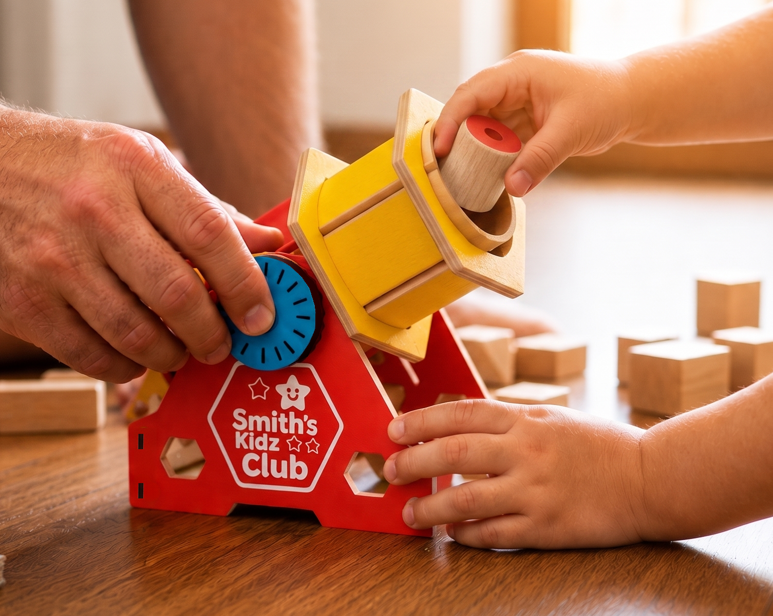 Range of custom wooden craft kits built for any audience and marketing moment