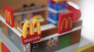 NovaBrix McDonalds Maccas Makers building brick set