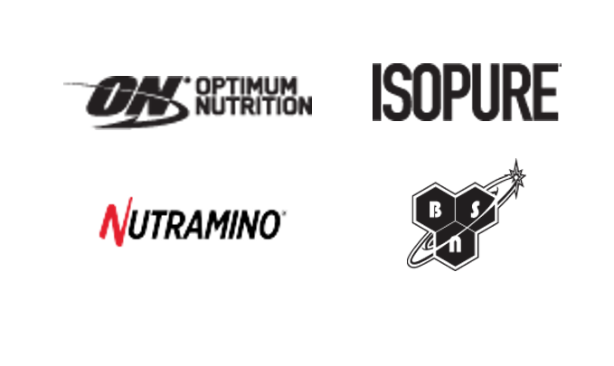 Group shot of 4 Glanbia brands logos Group shot of 4 Glanbia brands logos