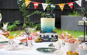 Bunnings Warehouse birthday party box