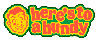 Four Square Heres to a Hundy logo